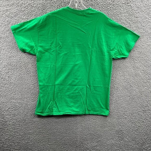 A Christmas Story Mens Shirt Medium Green I Triple Dog Dare You Short Sleeve - Picture 2 of 6